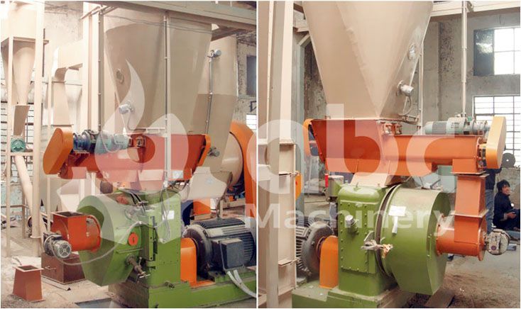 bio pellet making machine for large industrial production line