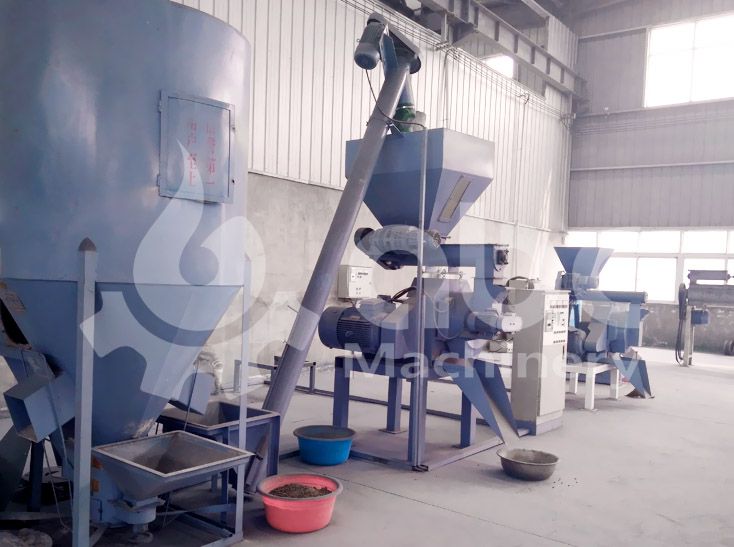 small sized feed pellet mill plant for cattle and poultry